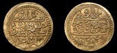 Ottoman Empire, WORLD COINS, Ottoman Empire, Mustafa III, Ziynet Half Zeri Mahbub, Misr, [11]87h, 1.39g/12h (OC...