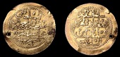 Ottoman Empire, WORLD COINS, Ottoman Empire, Abdul Hamid I, Ziynet One-and-a-Half Zeri Mahbub, Misr, 1187h, year 2,...