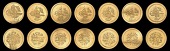 Ottoman Empire, WORLD COINS, Ottoman Empire, Mahmud II, ‘English Style’ Rubiye (6), Qustantiniya, 1223h, all...