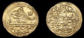 Ottoman Empire, WORLD COINS, Ottoman Empire, Mahmud II, Zeri Mahbub, Misr, 1223h, year 5, without ‘azze nasruhu...