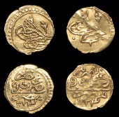 Ottoman Empire, WORLD COINS, Ottoman Empire, Mahmud II, Rubiya (2), Misr, 1223h, both without regnal year (OC...