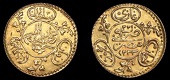 Ottoman Empire, WORLD COINS, Ottoman Empire, Mahmud II, Half Hayriye, Misr, 1223h, year 22, 0.81g/12h (OC 30-093-00;...