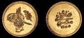 Ottoman Empire, WORLD COINS, Ottoman Empire, Abdul Mejid, 100 Qirsh, Misr, 1255h, year 5, 8.51g/12h (Pere 881)....