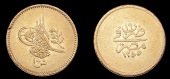 Ottoman Empire, WORLD COINS, Ottoman Empire, Abdul Mejid, 100 Qirsh, Misr, 1255h, year 16, 8.42g/12h (Pere 881)....