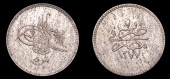 Ottoman Empire, WORLD COINS, Ottoman Empire, Abdul Aziz, 5 Qirsh, Misr, 1277h, year 7, 6.84g/1h (Pere 937)....