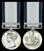 The N.G.S. to Ordinary Seaman John Finch, who was severely wounded on board the San Fiorenzo during her epic...