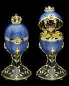 Queen Elizabeth II 80th Birthday Limited Edition Fabergé Egg