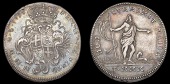 World Coins, MALTA, Emmanuel Pinto, 30 Tarí, 1757 (RS 67, and pl. lxiv, 7, same rev. die; KM. A256). Good fine,...