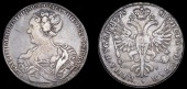 World Coins, RUSSIA, Catherine I, Rouble, 1725, St Petersburg (Diakov 56; KM. 169). Good fine, dark-toned 	£240-300