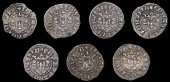 Edward I-II (1272-1327), Class 14c (7), vill scie dmv ndi, dies Ll2, 1.48g/12h, dies Pp1, 1.36g/4h, dies Pp3,...