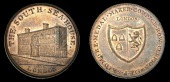 18th Century Tokens, LONDON, Threadneedle Street, Skidmore’s Clerkenwell series, Penny, South Sea House, rev. from...