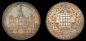 18th Century Tokens, LONDON, Westminster, Skidmore’s Miscellaneous series, Penny, 1797, Westminster Hall, rev....