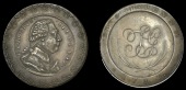 18th Century Tokens, LONDON, Skidmore’s British Penny, 1797, bust of George III right within ornamental border,...