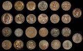 18th Century Tokens, MIDDLESEX, Hackney, David Rebello, Milton’s Halfpenny, 1795, 12.20g/12h (DH 309); together...