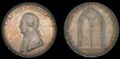 18th Century Tokens, STAFFORDSHIRE, Lichfield, Richard Wright, Penny, 1800, bust of Richard Greene left, rev. west...