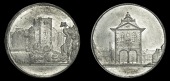 18th Century Tokens, STAFFORDSHIRE, Tamworth, John Harding, trial of the finished dies intended for a Penny, in...