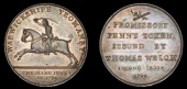 18th Century Tokens, WARWICKSHIRE, Birmingham, Thomas Welch, Penny, 1799, mounted yeoman riding left, warwickshire...