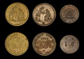 18th Century Tokens, WARWICKSHIRE, Birmingham, Workhouse, Gimblett’s Two Shillings and Sixpence, 1788 (2), in...
