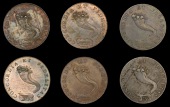 18th Century Tokens, INVERNESS-SHIRE, Inverness, Alexander Mackintosh, George Inglis and William Wilson, Halfpence...