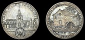 18th Century Tokens, PERTHSHIRE, Perth, John Ferrier, Wright’s restrike Proof Halfpenny, 1797, in silver, from the...