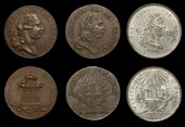Medals, George III, Thanksgiving at St Paul’s, 1789, medals (2), by C. James, in white metal, 33mm, 10.44g/12h (DH...