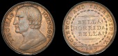 Medals, Prize Fighting Ring, Banbury, 1789, a copper medal, unsigned, bust of Thomas Johnson left, rev. science and...
