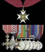 A C.B., Second War 1940 O.B.E., inter-war A.F.C. group of nine awarded to Air Vice-Marshal G. I. L. ‘Gil’ Saye,...
