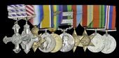 The unique ‘Waziristan and North West Frontier’ D.F.C. and Two Bars, Great War A.F.C. group of ten awarded to...