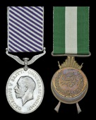 A rare inter-war Bristol F2b Air Gunner’s D.F.M. pair to Leading Aircraftman T. J. Waddell, 6 Squadron, Royal Air...