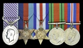 A Second War Halifax and Lancaster Flight Engineer’s D.F.M. group of five awarded to Flight Sergeant W. M. Grant,...