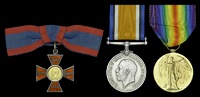 A rare Great War R.R.C. group of three awarded to Sister Frances M. Billington, Queen Alexandra’s Imperial...