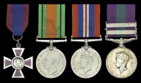 A post-war A.R.R.C. group of four awarded to Squadron Officer J. M. Payne, Princess Mary’s Royal Air Force Nursing...