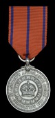 Coronation 1911, St. Andrew’s Ambulance Corps (Mrs. J. S. Beddie) traces of lacquer, minor edge bruise, nearly...