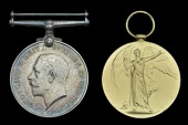 Pair: Lieutenant G. R. T. Marsh, Royal Flying Corps and Royal Air Force, who was shot down by the German Ace F....