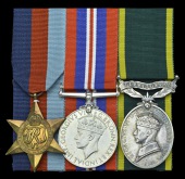 Three: Fusilier J. O. Meekins, Northumberland Fusiliers, taken Prisoner of War during the Fall of France in...