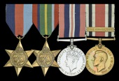 Four: Sergeant E. A. L. Connelley, Royal Army Service Corps, attached 77th Heavy Anti-Aircraft Regiment, Royal...
