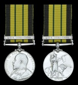 Africa General Service 1902-56, 1 clasp, Aro 1901-1902 (1086 Pte. Busare. S. Nigeria Regt.) very fine 	 £160-200