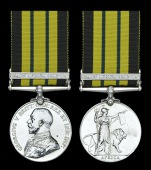 Africa General Service 1902-56, 1 clasp, East Africa 1913-14 (607 L. Naik Zulfikar. S. & T.C. I.A.) extremely fine 	...