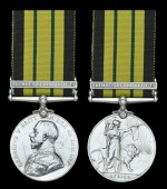 Africa General Service 1902-56, 1 clasp, Shimber Berris 1914-15 (255 Sepoy Mir Ghulam. Ind: Con: K.A.R.) light...