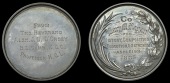 MIDDLESEX, [New] Hampton, Ashleigh House School for Young Ladies, a silver award medal, unsigned, legend (From the...