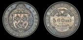 WARWICKSHIRE, Leamington Spa, Leamington College, The Beaumont Medal for Literature, Science and Art, a silver...