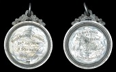 MIDLOTHIAN, Edinburgh, Burgh School of Canongate, an engraved silver award medal, unsigned, named (Presented by Jas....