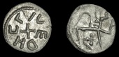 Kings of Northumbria and Archbishops of York, Alchred (765-74), Sceatta, alchred arranged around cross, rev....