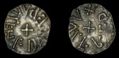Kings of Northumbria and Archbishops of York, Abp Wulfhere (849-900), Styca, Wulfred, vvlfher (retrograde) arep...