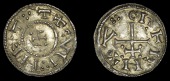 Viking Coinages: Kingdom of York, Penny, cnvt rex around patriachal cross, rev. cvn net ti around cross pattée, two...