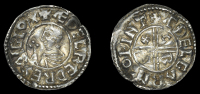 Æthelred II (978-1016), Penny, CRVX type, Winchester, Æthelgar, ædelgar m-o pint, 1.67g/3h (BEH 4068; Winchester...