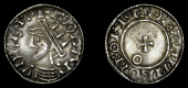Edward the Confessor (1042-1066), Penny, Radiate type, York, Æthelwine, ædelpine on eof, annulet in rev. field,...