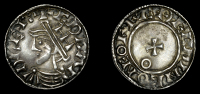 Edward the Confessor (1042-1066), Penny, Radiate type, York, Æthelwine, ædelpine on eof, annulet in rev. field,...