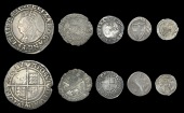 Elizabeth I (1558-1603), Sixth issue, Shilling, mm. A, bust 3B, 6.11g/10h (N 2014; S 2577); together with other...