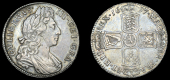 William III (1694-1702), Halfcrown, 1697, first bust, edge nono (ESC 1021 [541]; S 3487). Very fine 	£150-200
